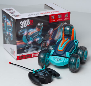 Miniatura 2 de CARRO 360 CONTROL REMOTO CELESTE 898-7